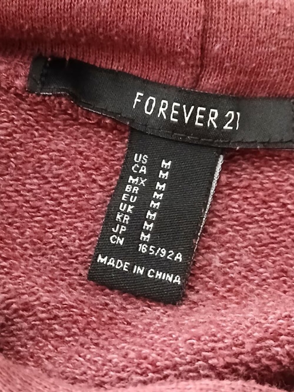 William Shakespeare Hoody by Forever 21 -size M - Picture 4 of 4